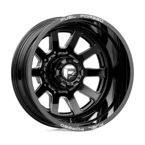 Fuel Mono – DE09 FF09D – Black – 22″x8.25″ -202mm – Summer Wheels – DE092282A935